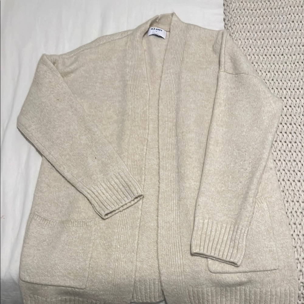 Cozy Cream Cardigan Sweater